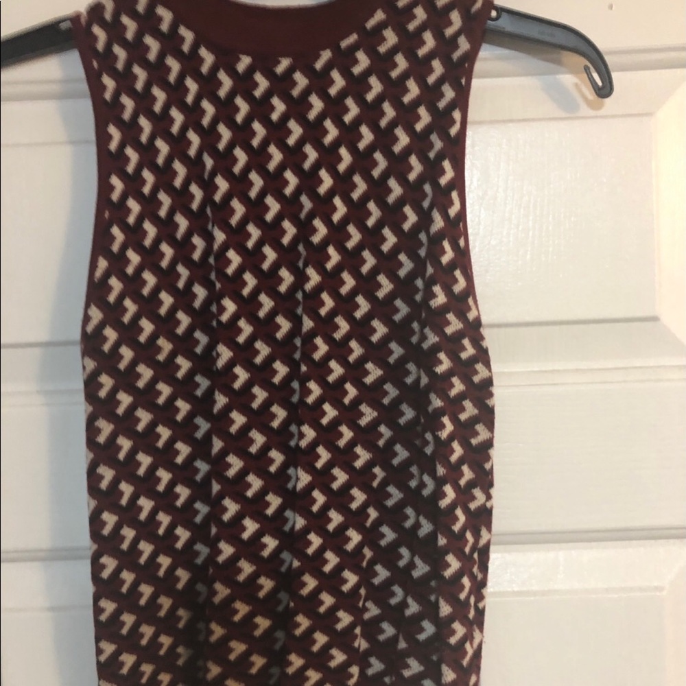 Burgundy sweater